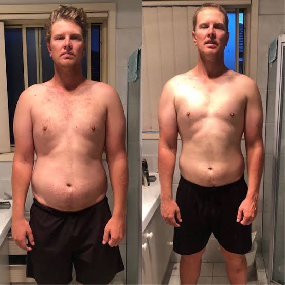 Chris P., 38 body transformation — FitnessByMaddy client