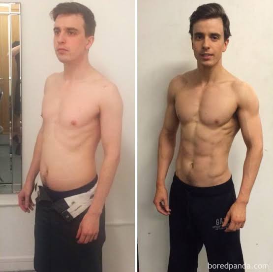 Daniel K., 27 body transformation — FitnessByMaddy client