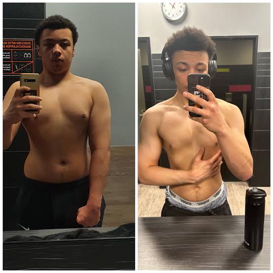 Marcus J., 23 body transformation — FitnessByMaddy client